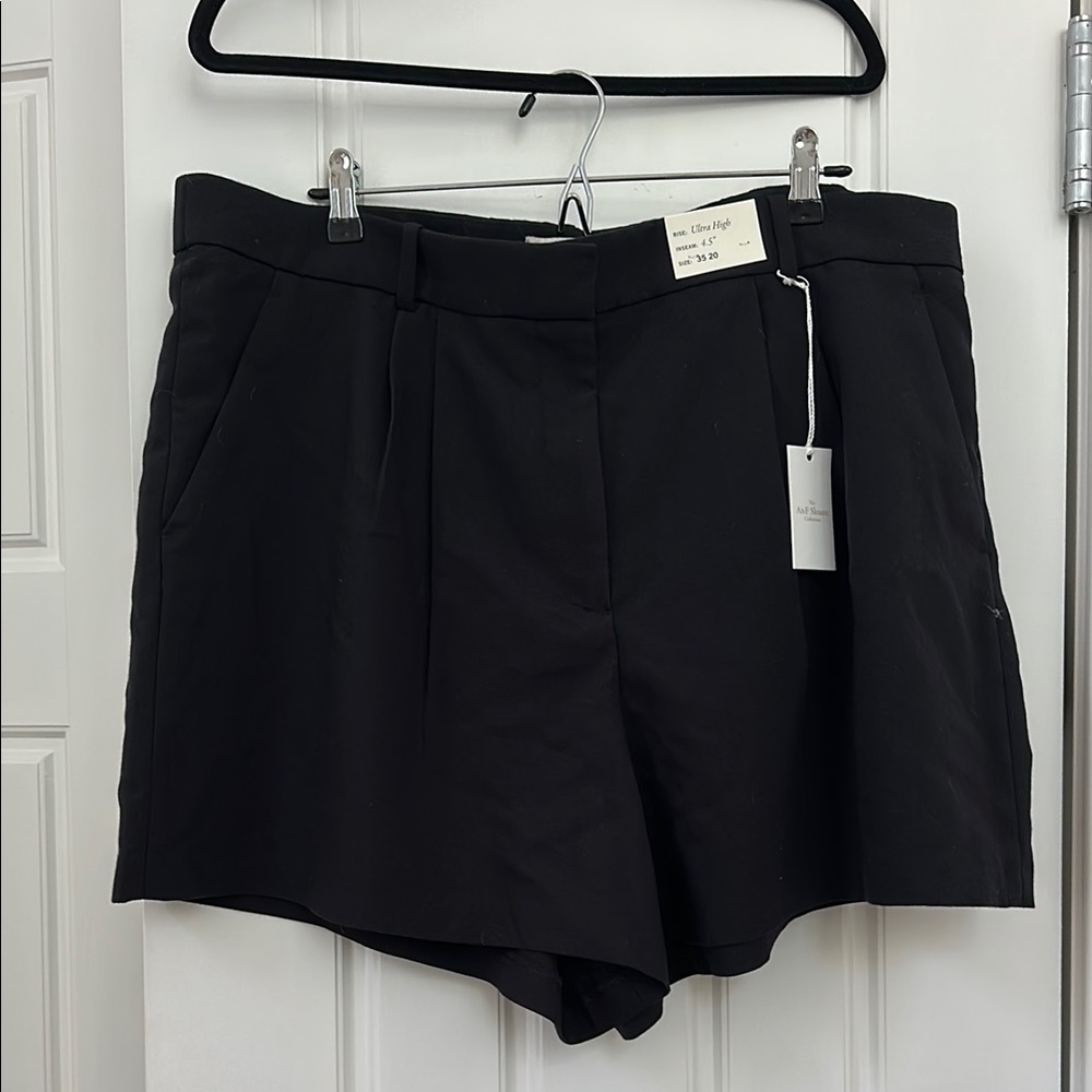 Abercrombie Sloane Curve Black Women's Shorts